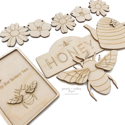 Honey Bee Set Blanks