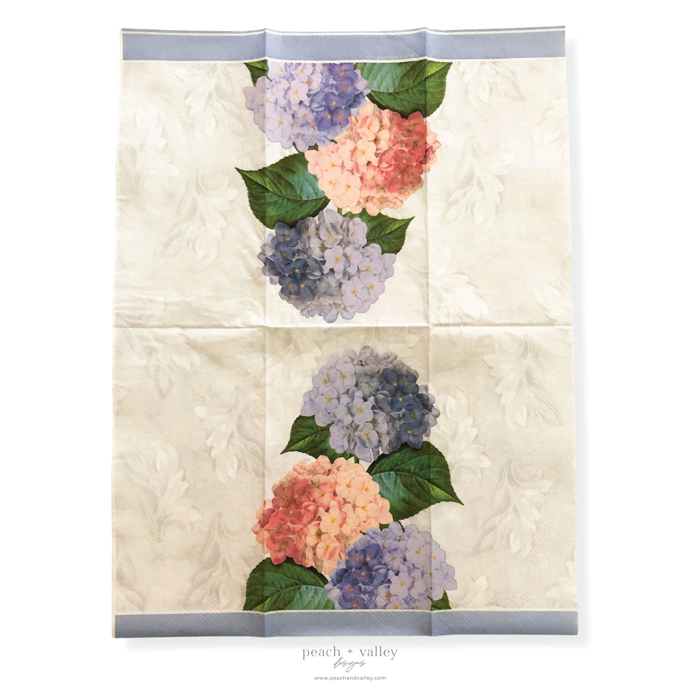 Hydrangea Guest Napkin