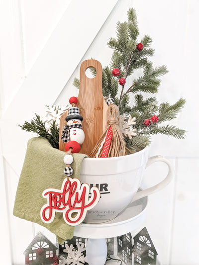 Christmas Garland Tags Cut File