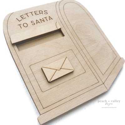 Letters to Santa Mailbox Blank