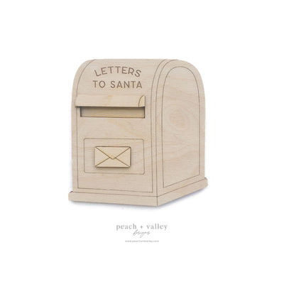 Letters to Santa Mailbox Blank