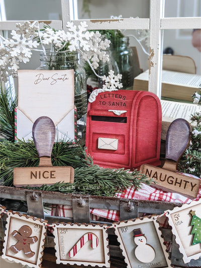 Naughty + Nice Stamp Blanks