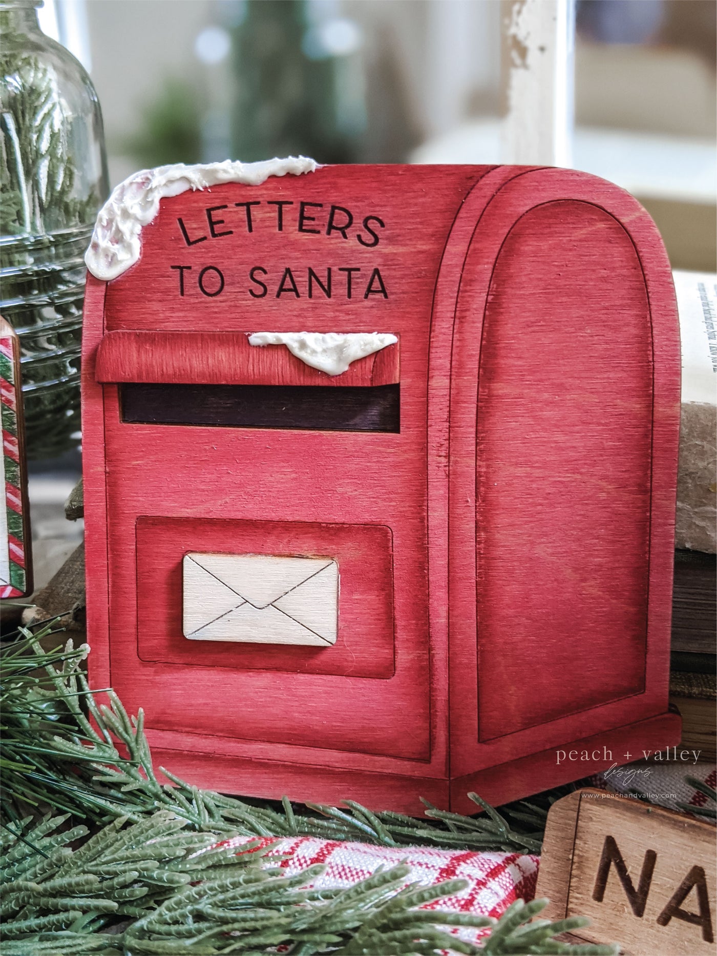 Letters to Santa Mailbox Blank