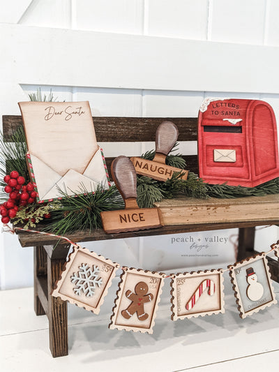 Naughty + Nice Stamp Blanks
