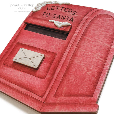 Letters to Santa Mailbox Blank