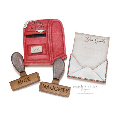 Letters to Santa Mailbox Blank