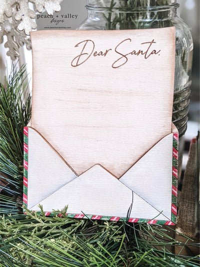 Dear Santa Letter Blank