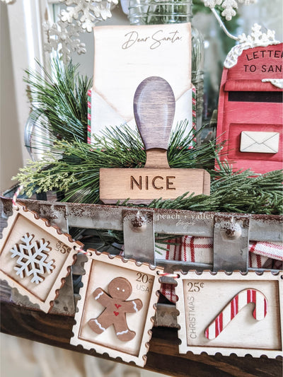 Naughty + Nice Stamp Blanks