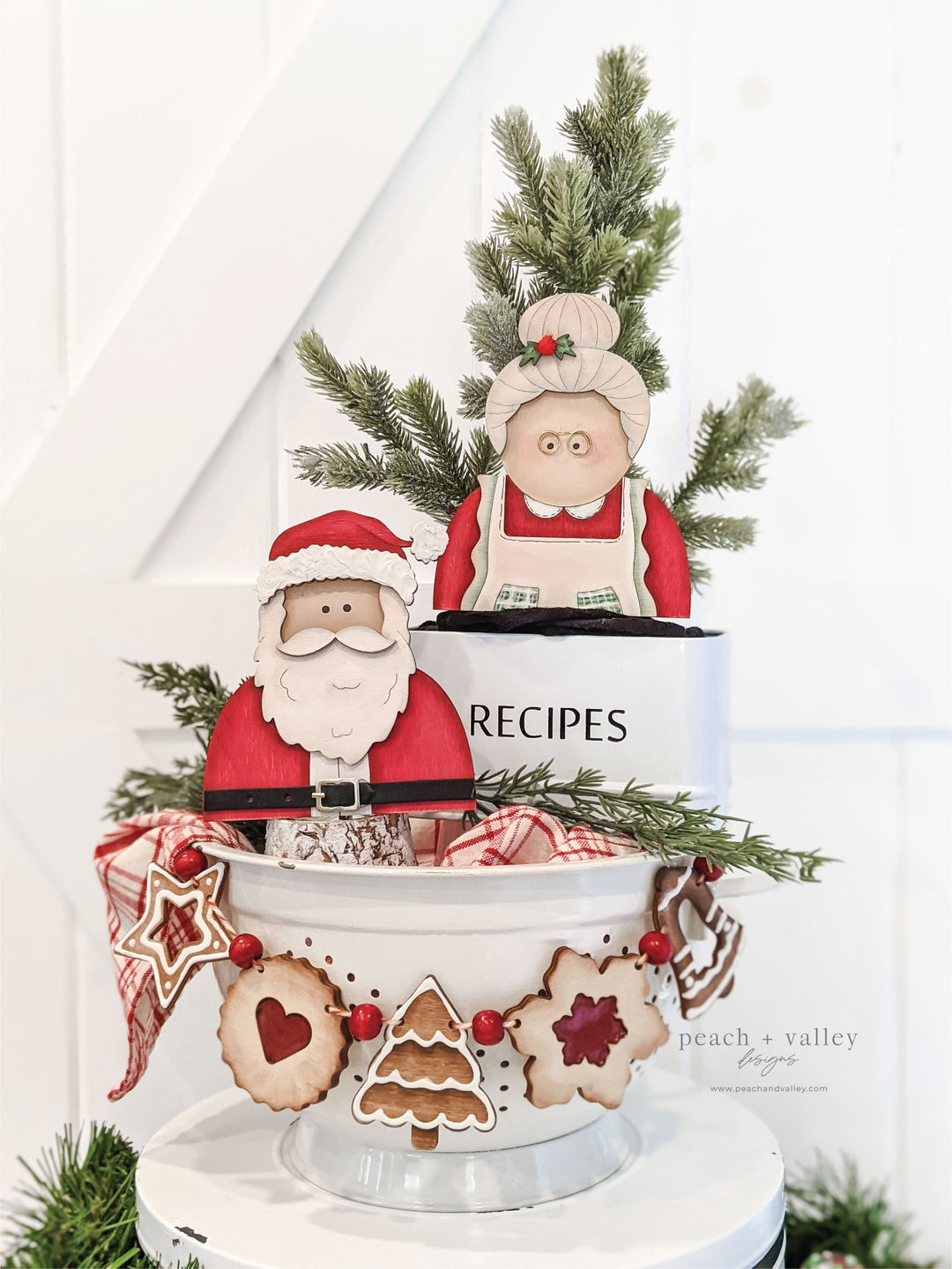 Mr. + Mrs. Claus Set Cut File