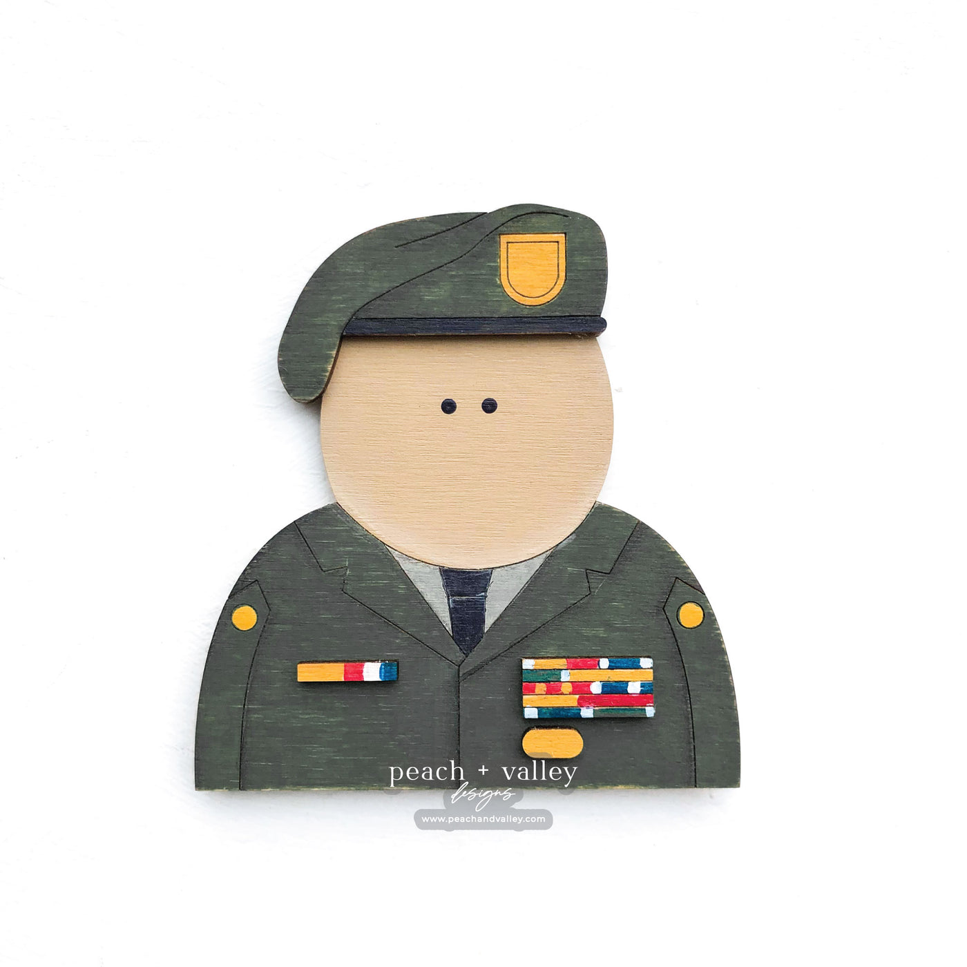 Beret Soldier Mini-Mee Blank