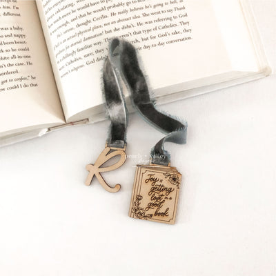 Personalized Velvet Bookmark