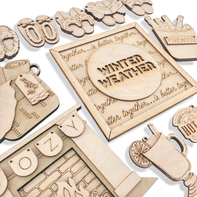 Cozy Winter Set Blanks