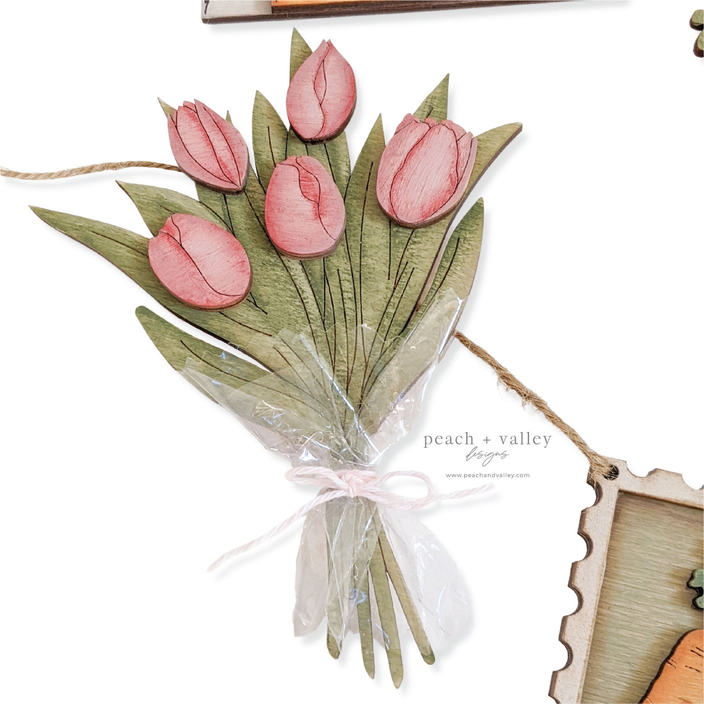 Tulip Bouquet Blank