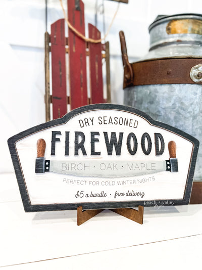 Firewood Sign Blank
