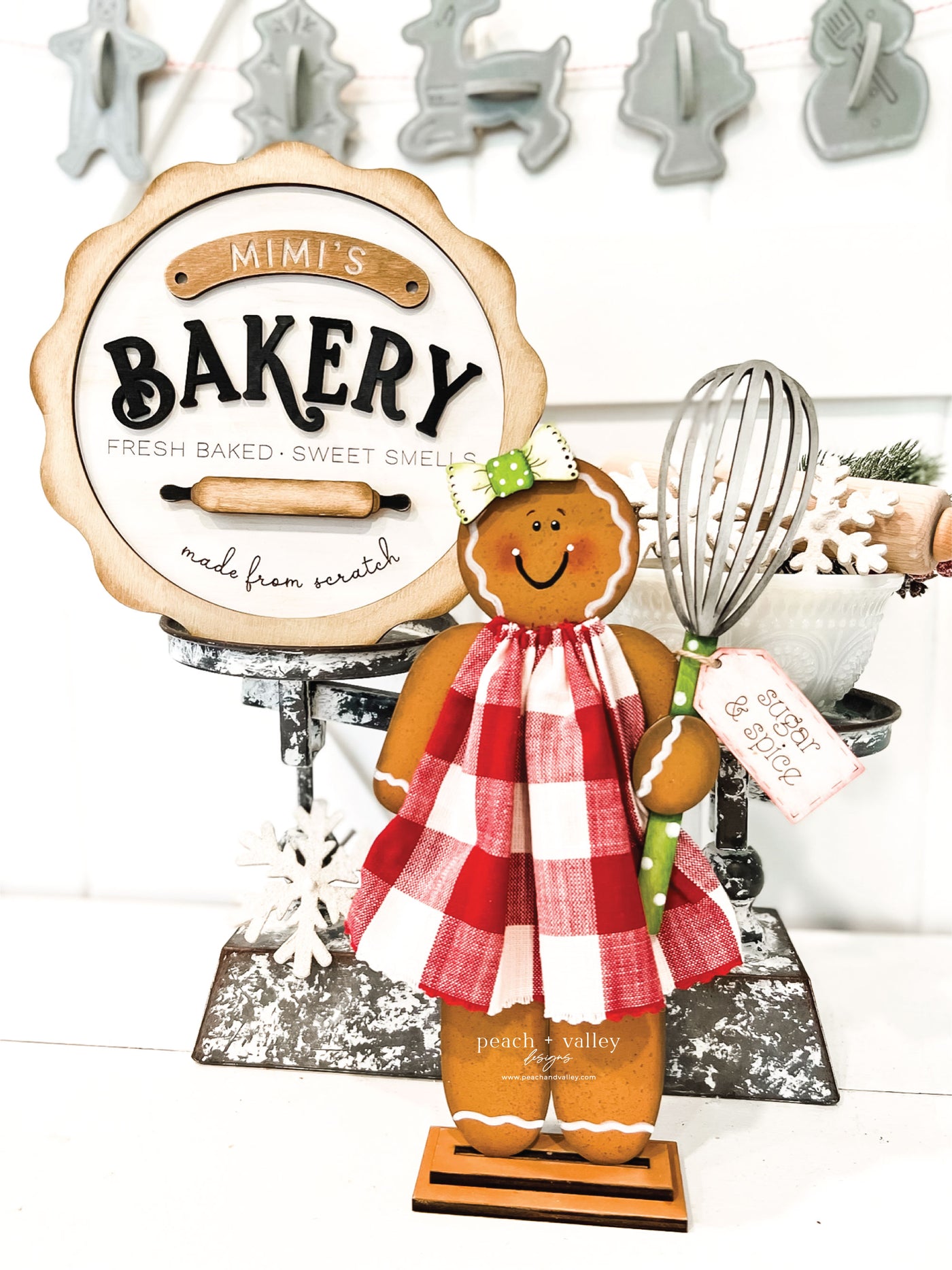 Holiday Bakery Sign Blank
