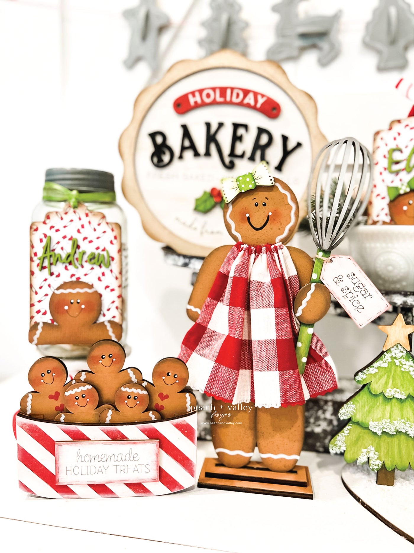 Gingerbread Baking Set Blanks