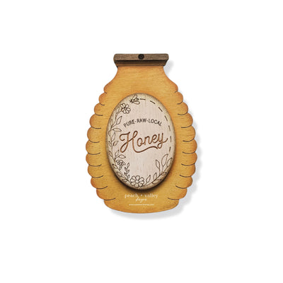 Honey Bottle Garland Tag Blank