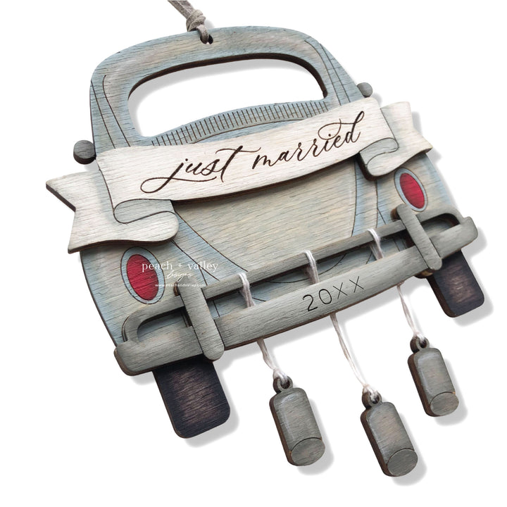 Just Married Ornament