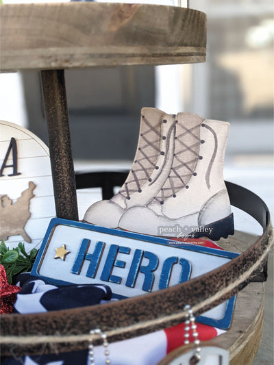 Military Boots Blank