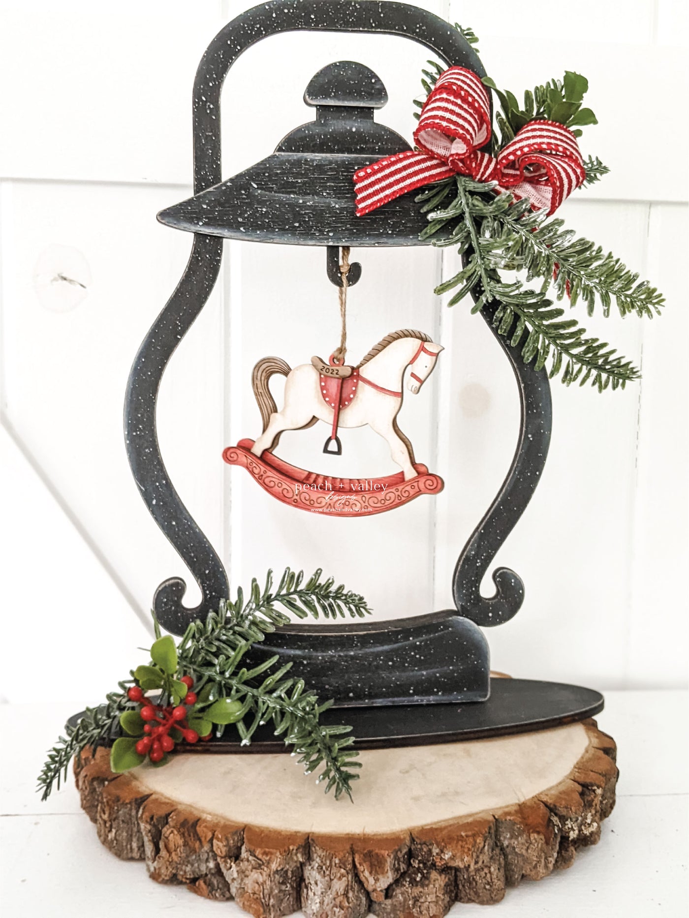 Rocking Horse Ornament Cut File