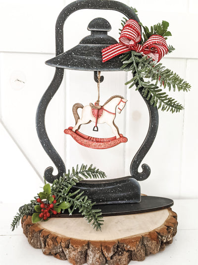 Rocking Horse Ornament Cut File