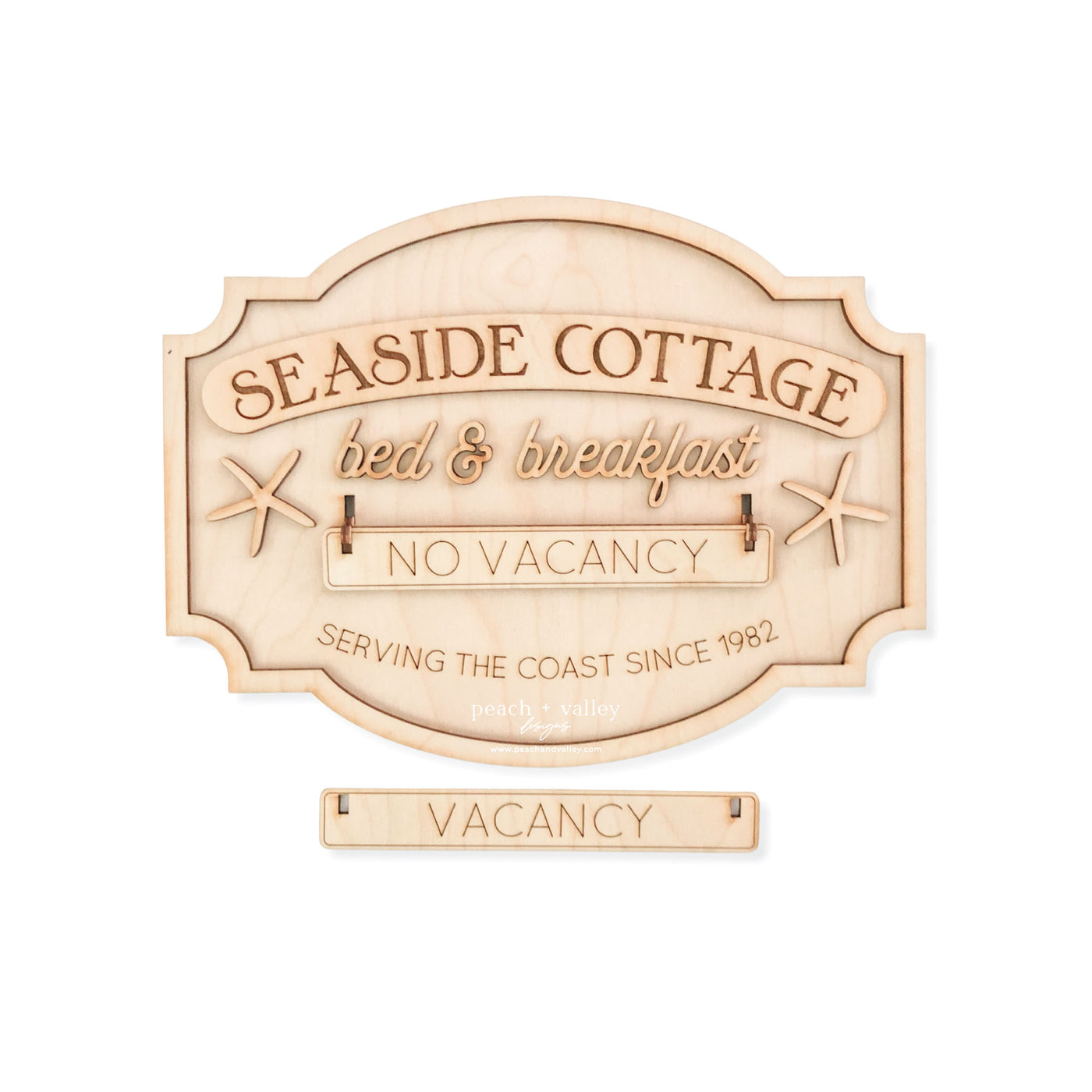 Seaside/Lakeside Cottage Sign Blank