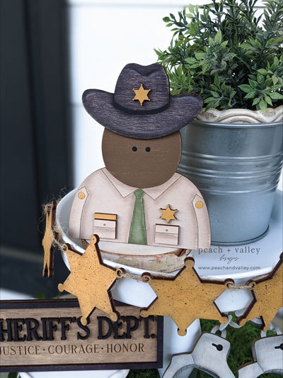 6-Point Star Sheriff Set Blanks