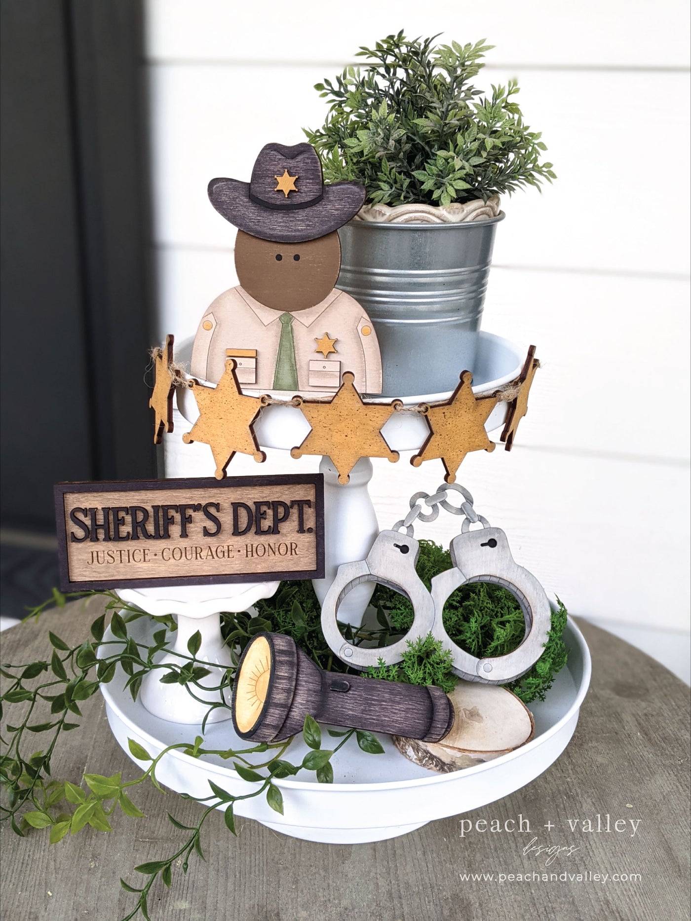 6-Point Star Sheriff Set Blanks