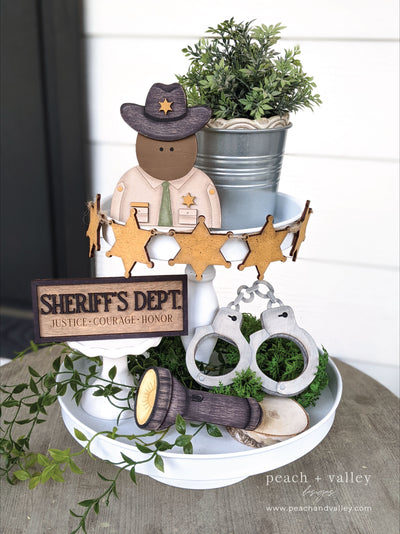 Sheriff's Dept. Sign Blank