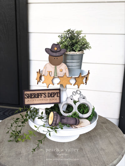 6-Point Star Sheriff Set Blanks
