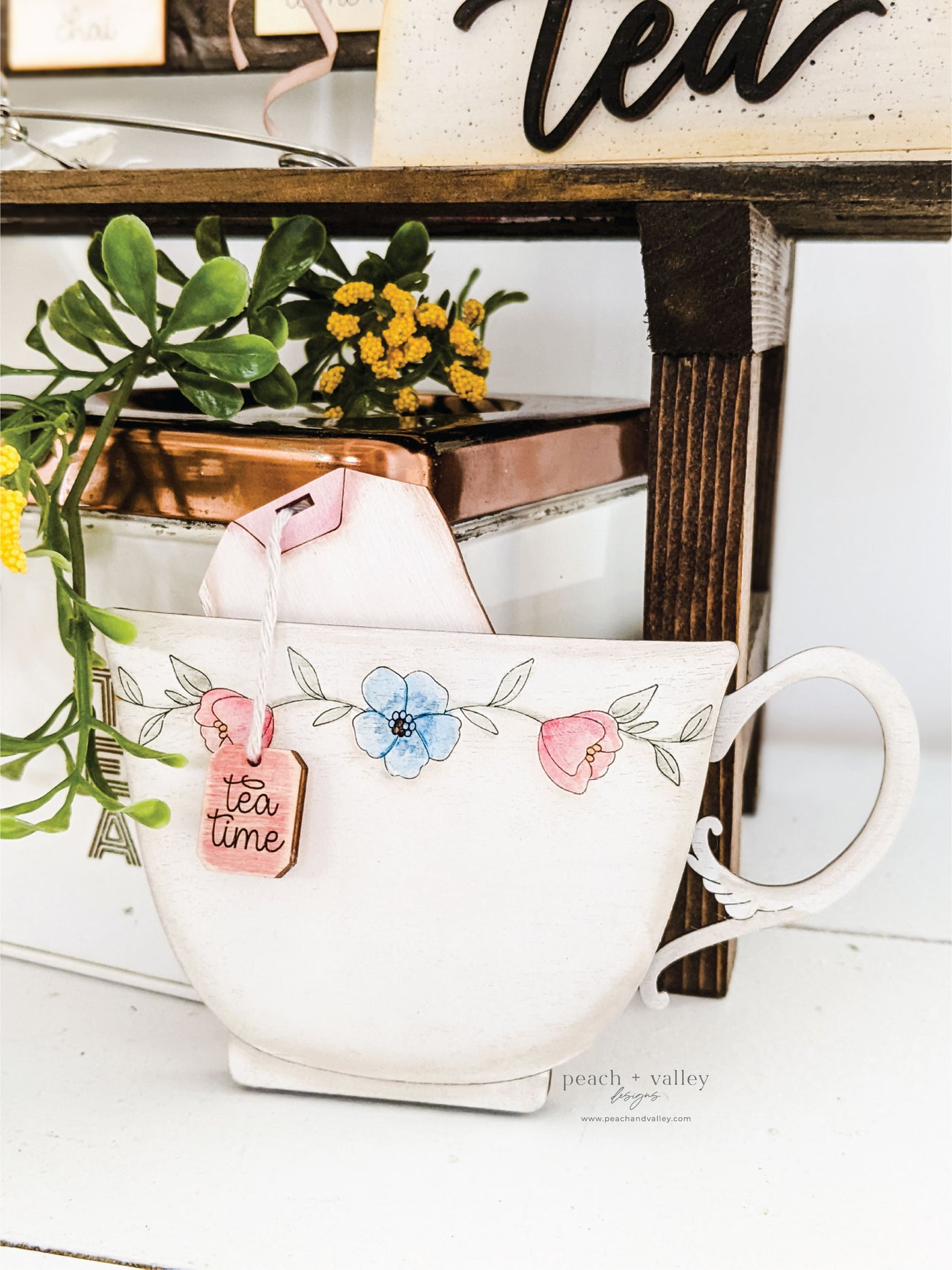 Spill the Tea Set Cut File