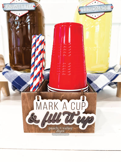 Solo Cup Holder Blank