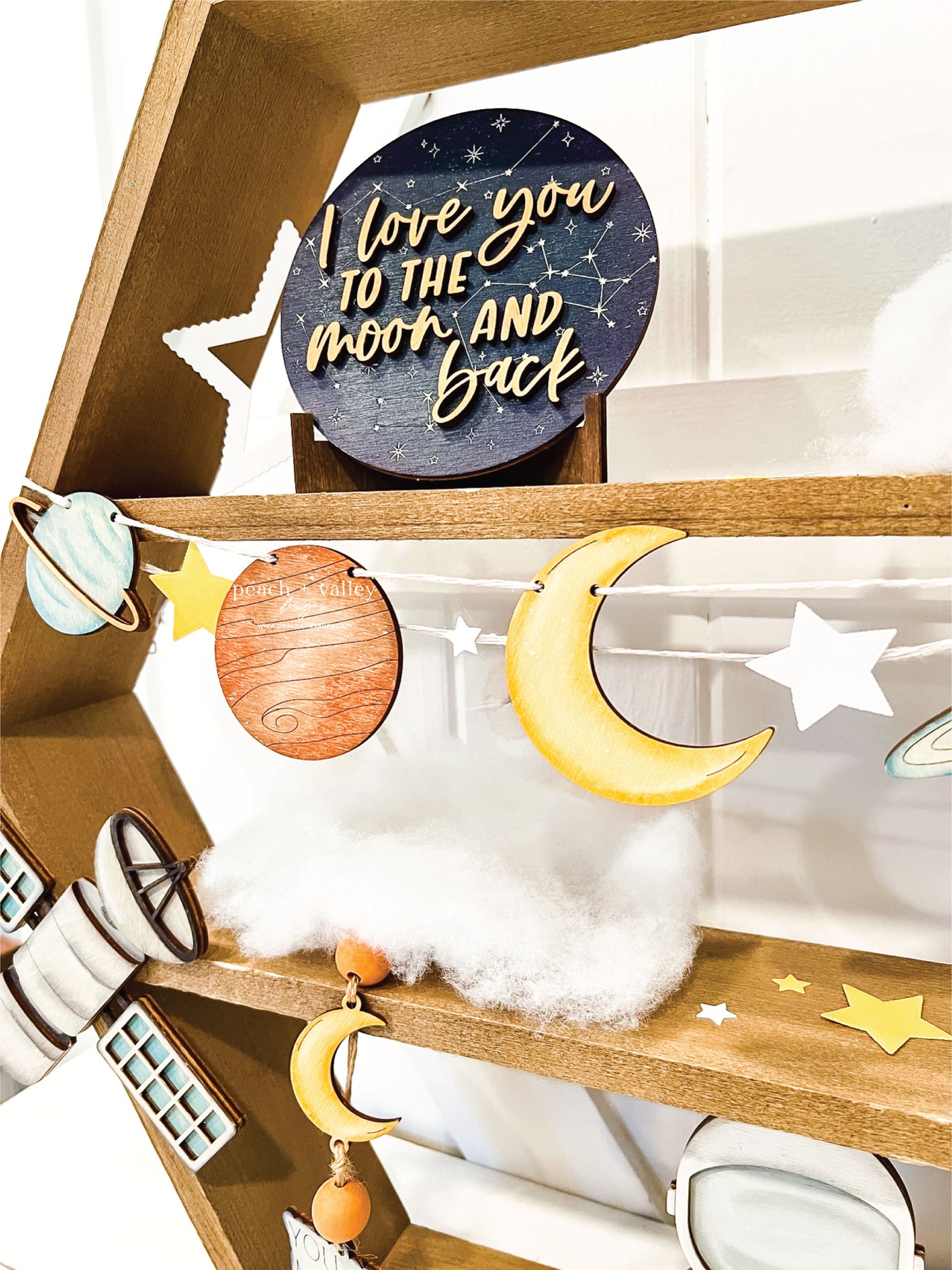 To the Moon Constellations Sign Blank