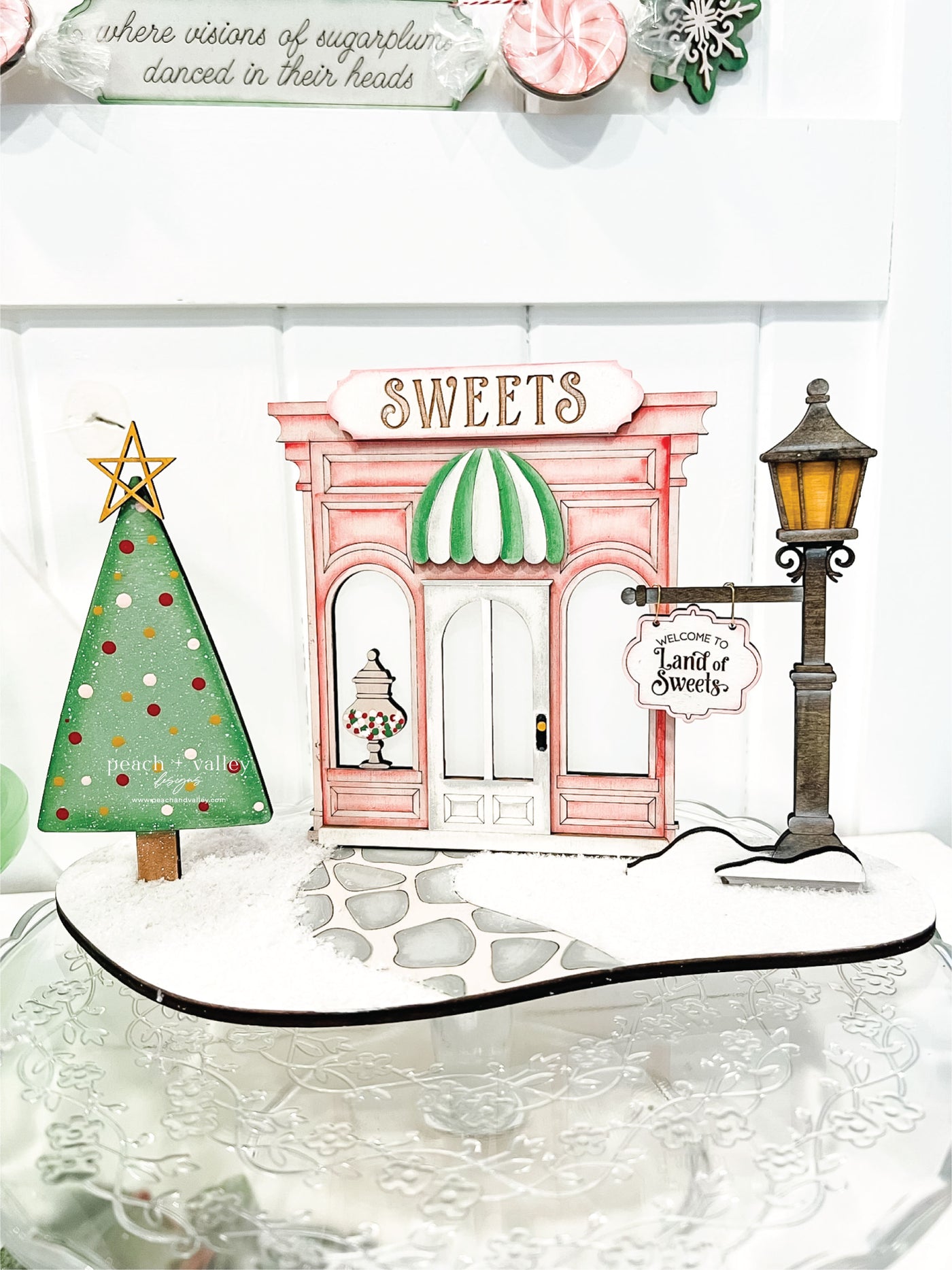 Sweets Shop Scene Blanks