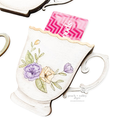 Spill the Tea Set Cut File