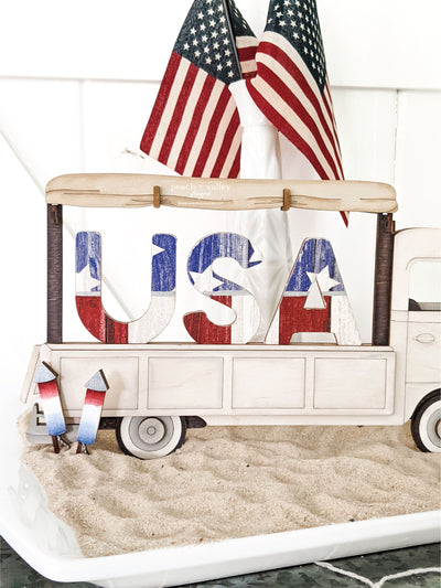 VW Truck Blank with USA Add-Ons