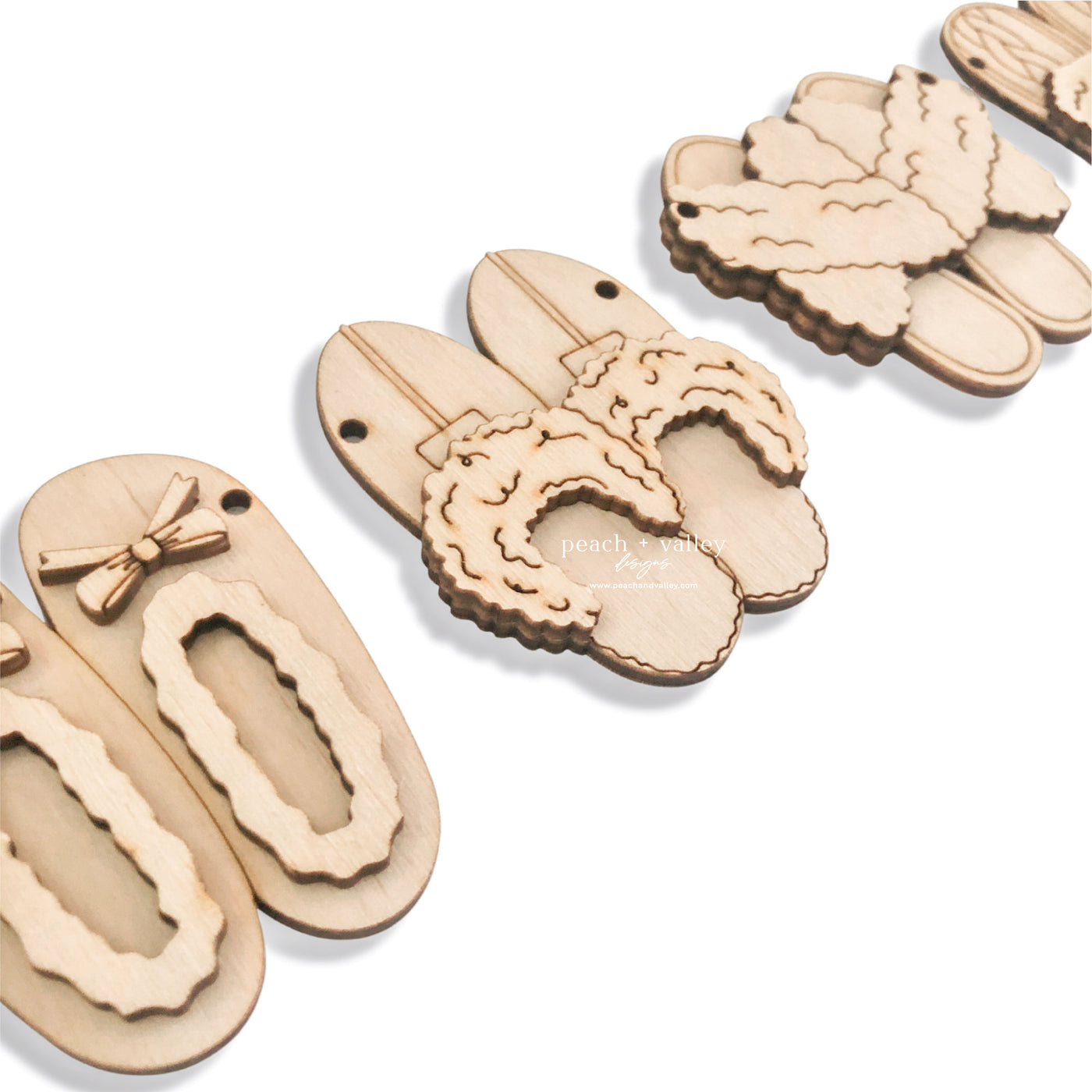 Slippers Mini Banner Blanks