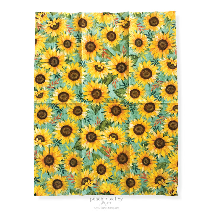 Sunflowers Guest Napkin