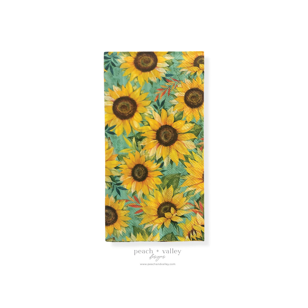 Sunflowers Guest Napkin