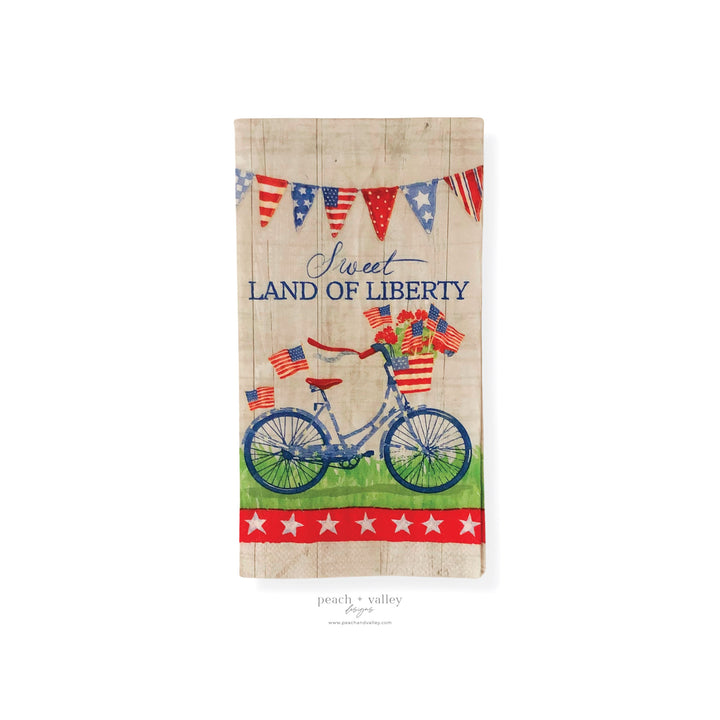 Liberty Bike Guest Napkin
