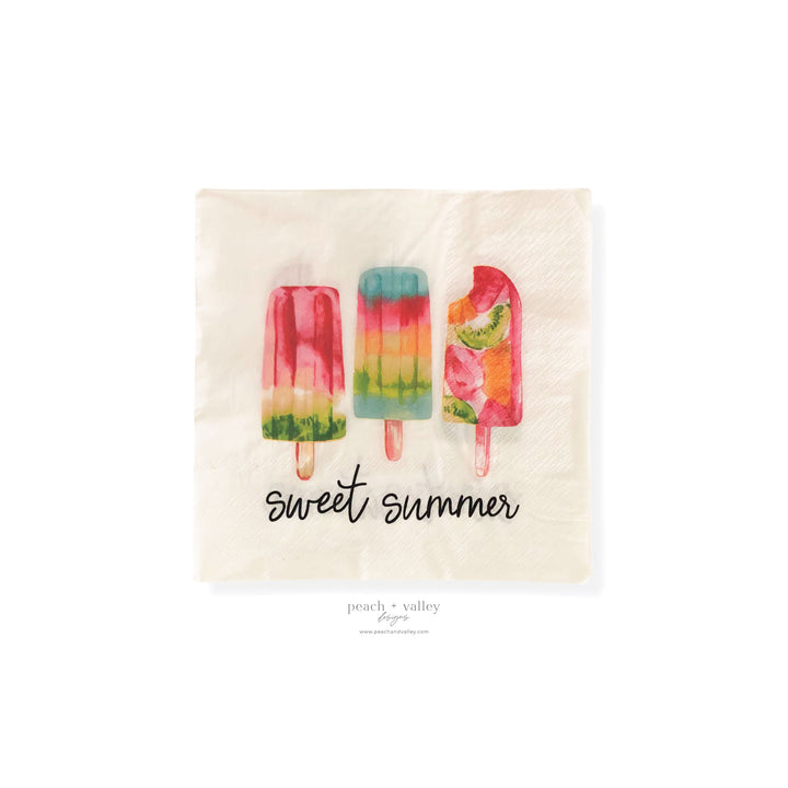 Sweet Summer Pops Luncheon Napkin