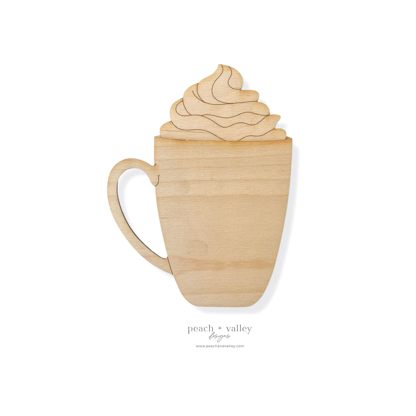 Tall Coffee Mug Gift Card Holder Blank