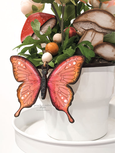 Butterfly Garland Tag Blank
